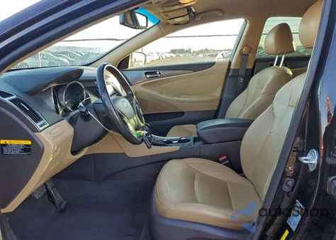 2013 Hyundai Sonata Hybrid from USA, damaged, VIN KMHEC4A46DA098923